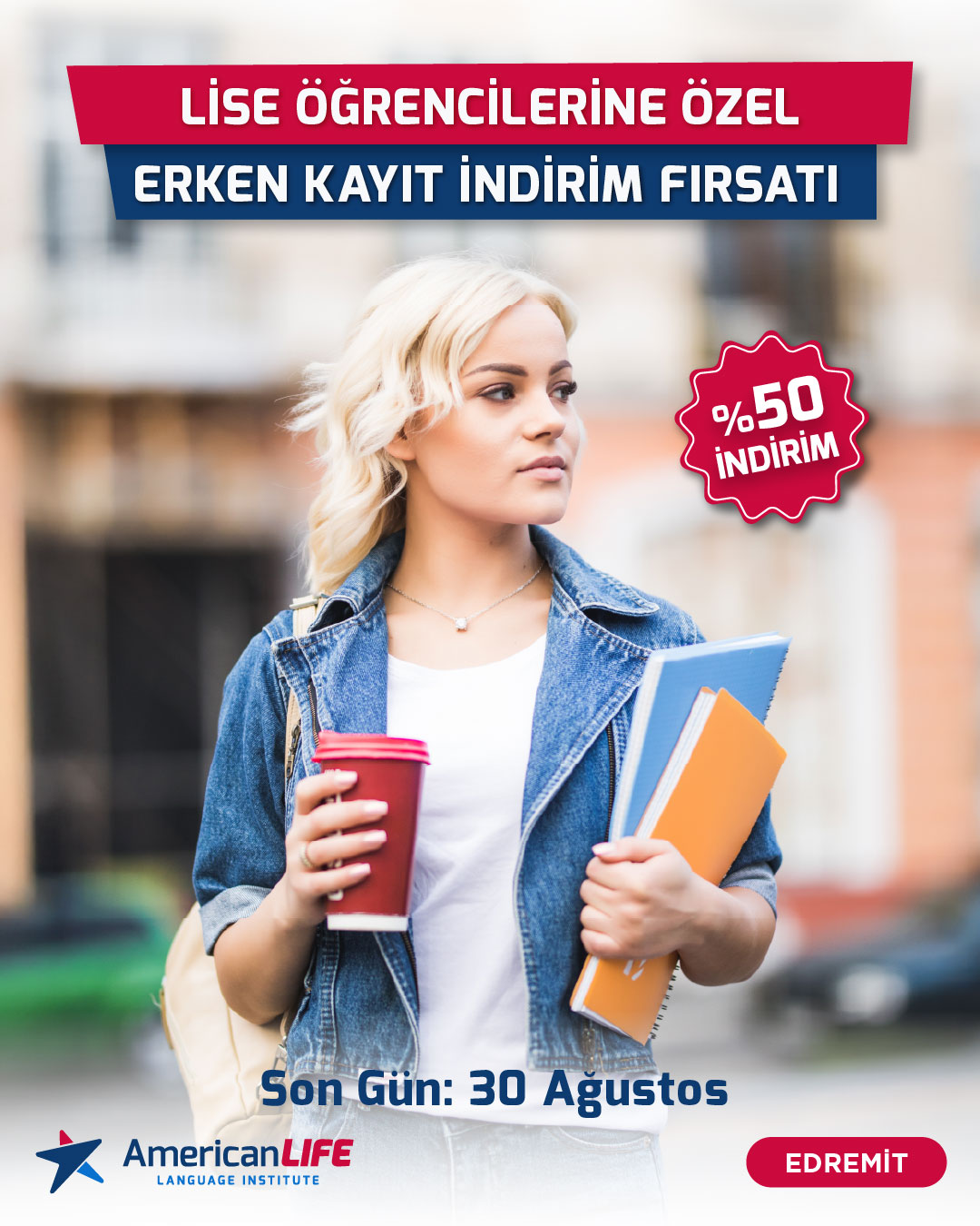 Edremit Liselere Özel İndirim