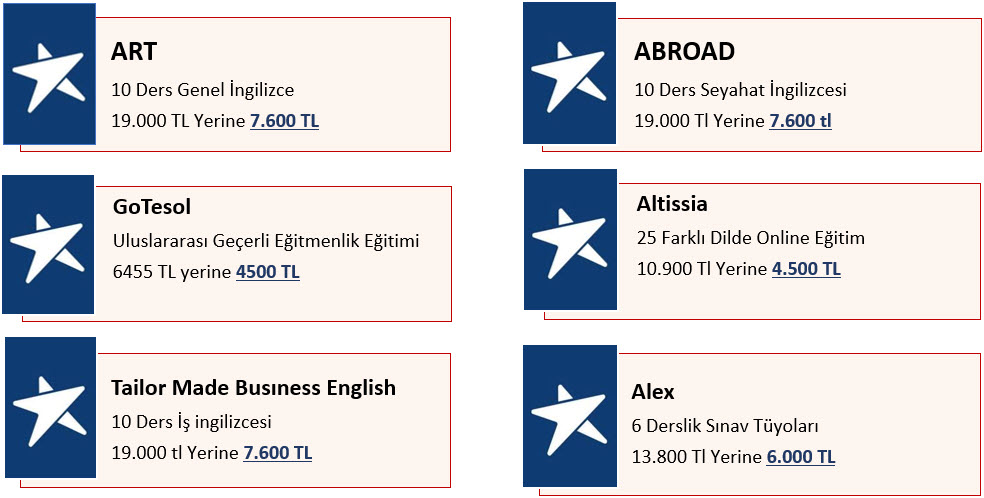 İndirimli Özel Paketler İndirimli Özel Paketler